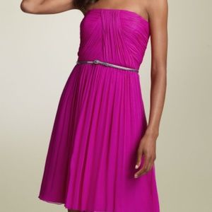Purple Chiffon Dress
